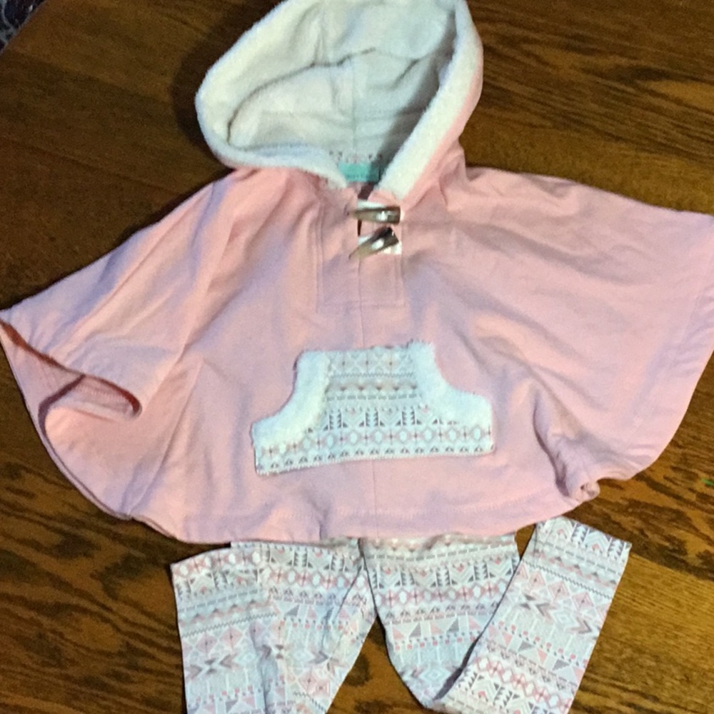 Chelsea‘s corner two-piece toddler cape Leggins 24